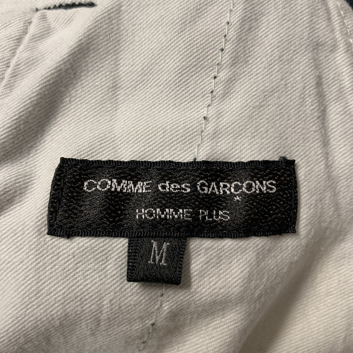 COMME des GARCONS HOMME PLUS Size M Black White Skull