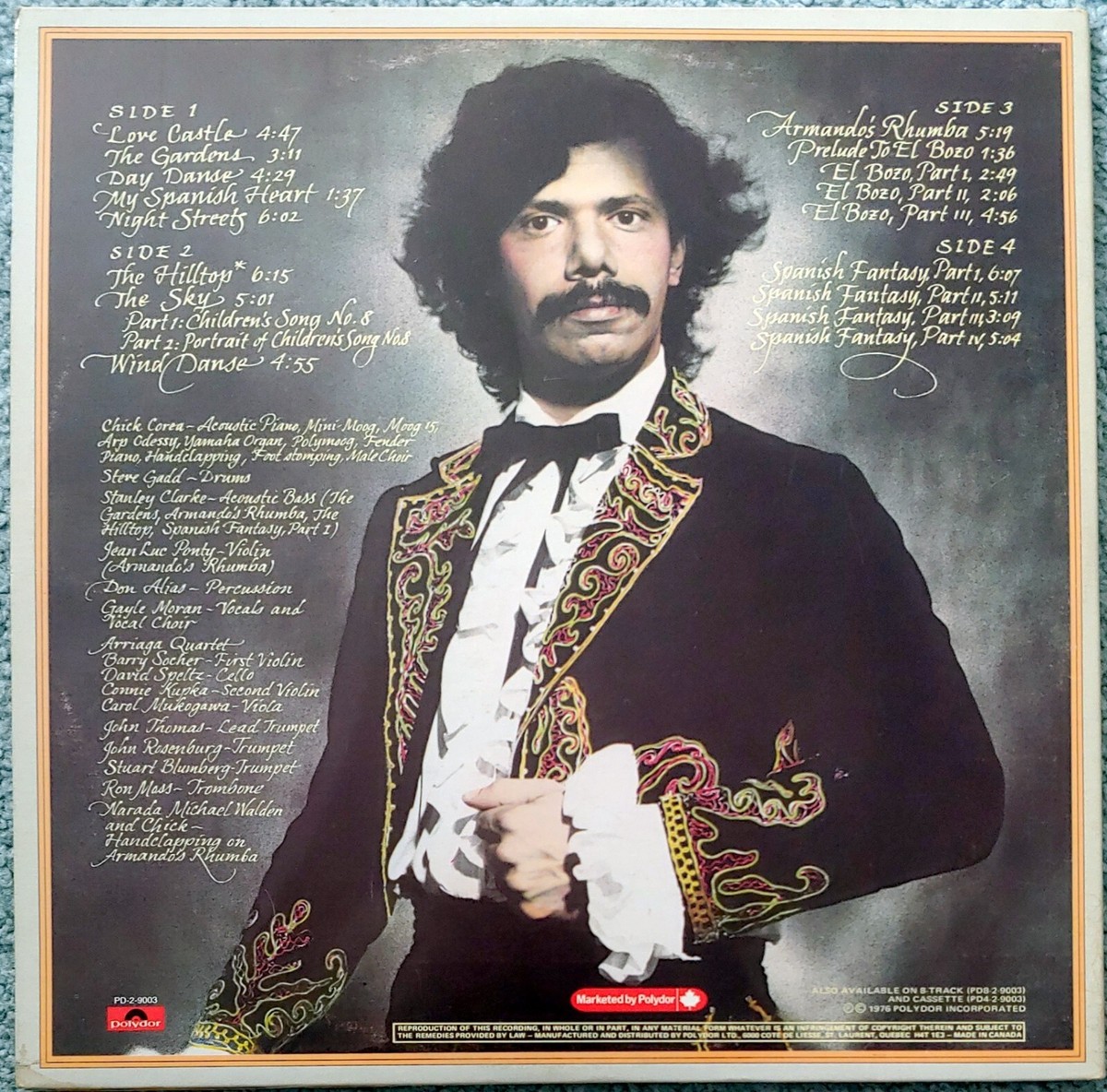 CHICK COREA – MY SPANISH HEART 2xLP 33 RPM VINYL | eBay