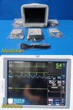 2013 GE Dash 4000 Patient Monitor (T/CO SpO2 ECG, NBP, Print) W/ NEW Leads~35128