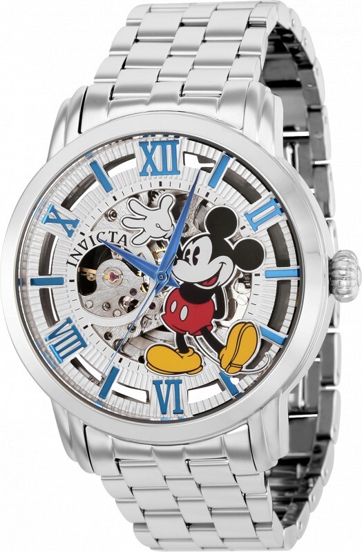 Disney】Automatic Skeleton Watch
