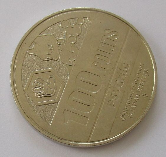 Pokemon Mewtwo No.03 Medal collection XY 2013 Metal coin Bandai