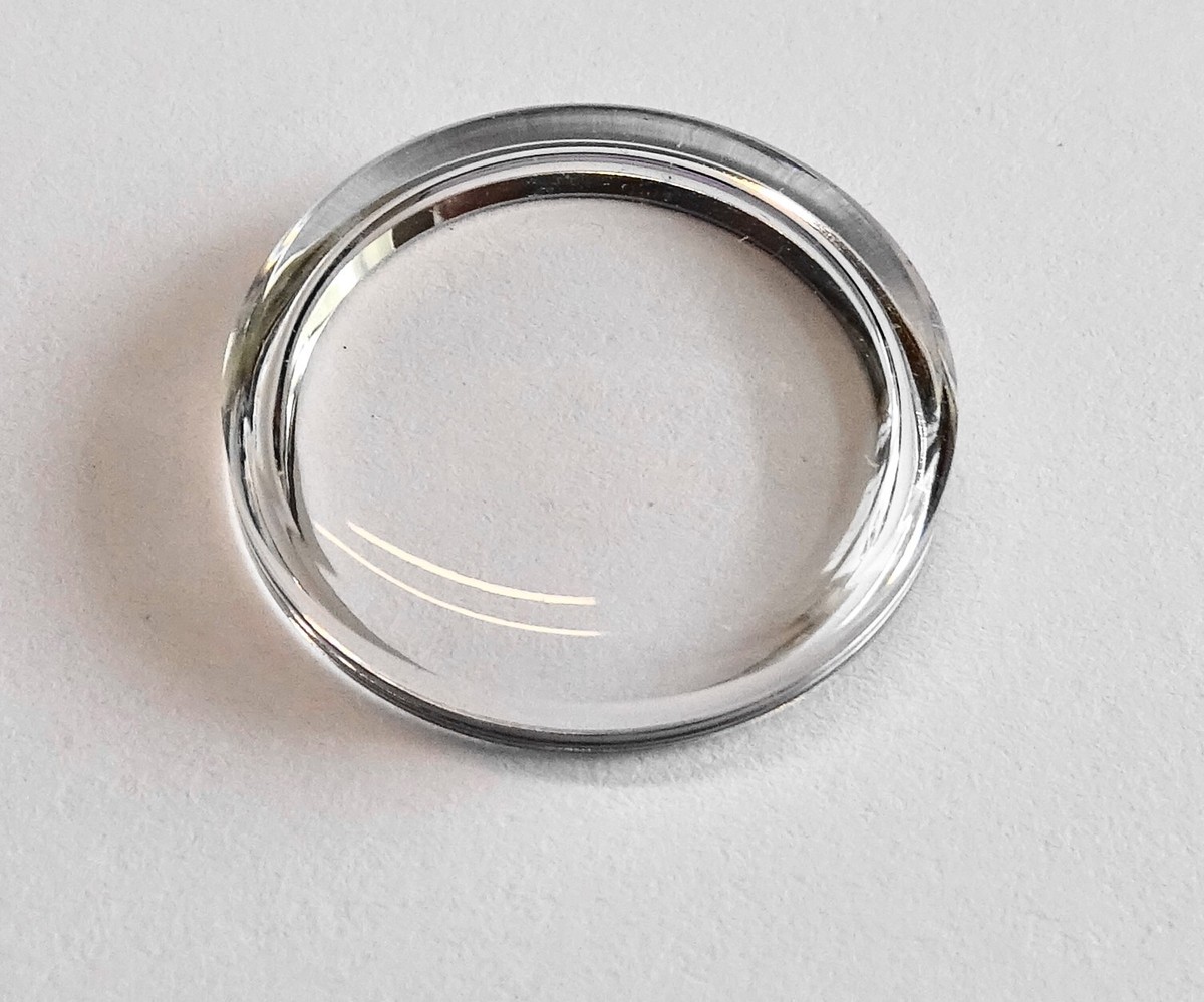Verre De Montre Rond Chromé étanche 30,4 Mm - TENA & BUTTY