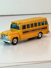 1960's Lucky Toy Gordi Mite Friction School Bus, Original