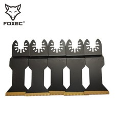 Multitool Blades Titanium Plating Oscillating Saw Blades Quick Fits Ryobi 5pcs