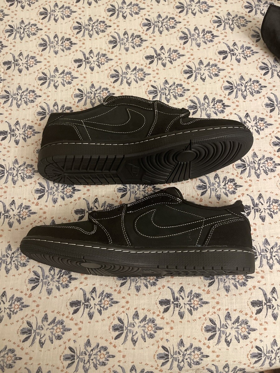 靴 Travis Scott x Jordan Black Phantom US4 Jordan 1 Retro Low OG SP x Travis Scott Black Phantom for