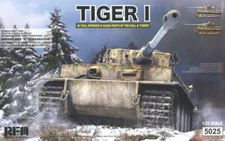 1/35 Rye Field Models Tiger I Early Production Wittmann`s Tiger w/Full Int #5025