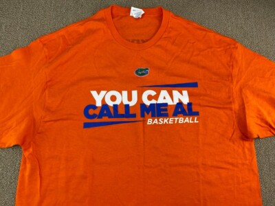 Florida Gators Basketball Shirt Orange Blue You Can Call Me Al Albert University