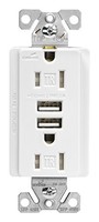 Cooper Wiring Devices Tr7755w-box 15 Amp 125v Combination Usb 3.1a Charger With on sale Cooper Wiring Devices Tr7755w-box 15 Amp 125v Combination Usb 3.1a Charger With on sale