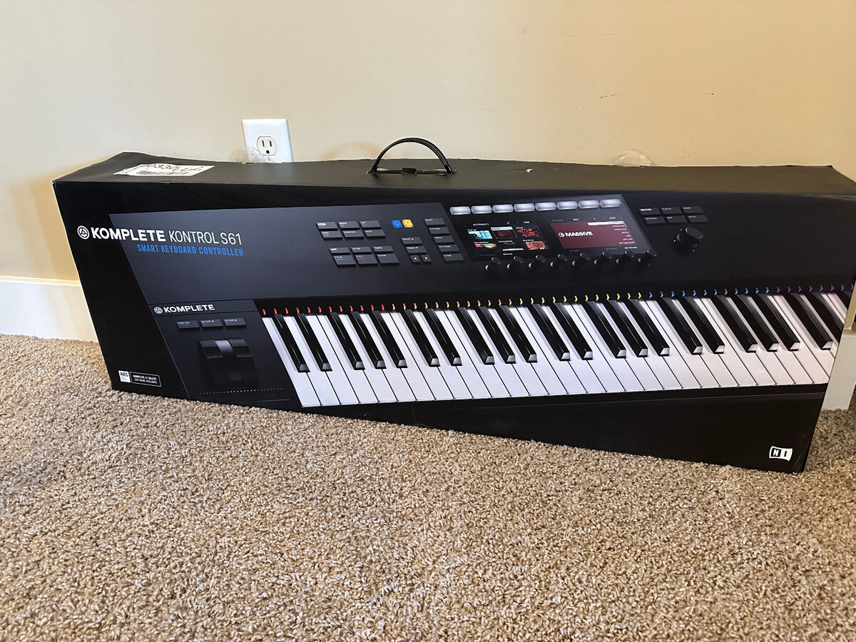 Native Instruments Komplete Kontrol S61 MK2 61 Key Keyboard Native Instruments Komplete Kontrol S61 MK2 61 Key Keyboard