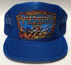 Vintage Trucker Cap Snapback Hat Southern Grand American Trapshoot 1992 Florida
