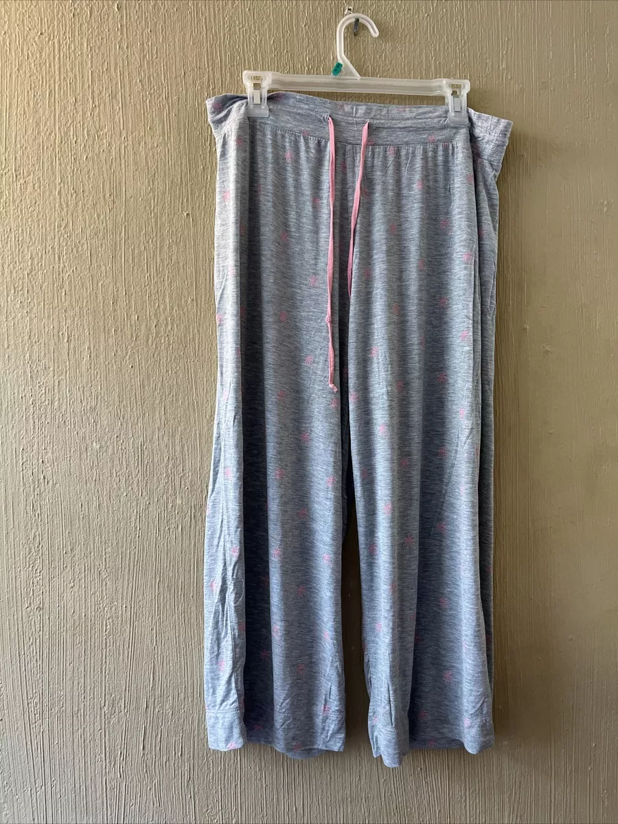 Gap Body Pure Body Size L Women s Gray Cropped Stretchy Pants Palm