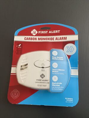 First Alert 1039718 CO400 Basic Battery Operated Carbon Monoxide Alarm S22