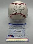 Jim Tracy Los Angeles Dodgers Signed Autograph Logo Baseball PSA DNA