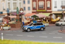 Faller 161543 H0 - CAR- SYSTEM VW Touareg "Polizei" mit Blinkelektronik NEU OvP