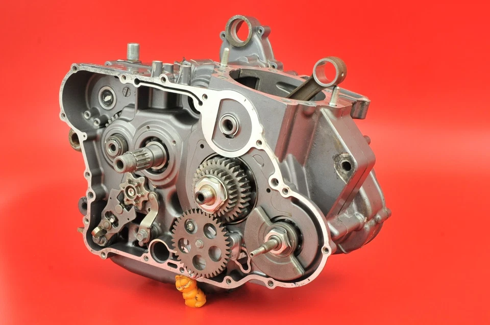 2008 - 2013 Kawasaki KLR650 KLR 650 Complete Bottom End Crankcase Crank Case - Image 4 of 4