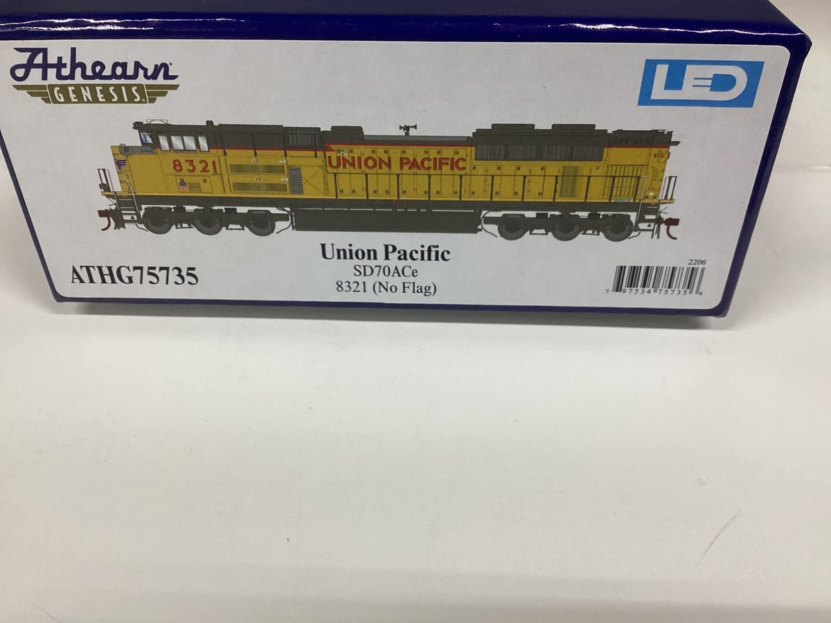 Athearn Genesis #G75735 HO scale “UP” SD70ACe DCC & Sound ready Rd