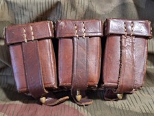 Sacoche magazine K98 cuir marron très bel état