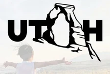 UTAH MOAB ARCHES Vinyl Decal -Sticker for SUV Car Truck Bumper Wall Window