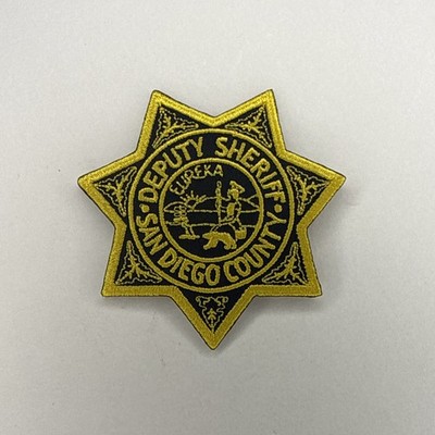 San Diego County California Sheriffs Department Patch