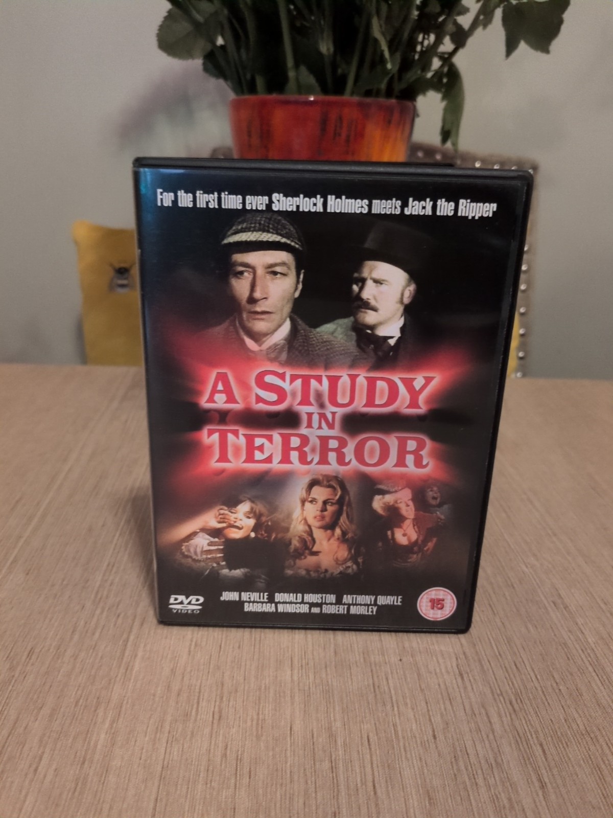A study in terror. Dvd region 2. John Neville. Region UK DVD. Free Post