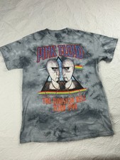 Pink Floyd 1994 The Division Bell Tour Tie Dye Pink Blue Reprint Concert T-Shirt