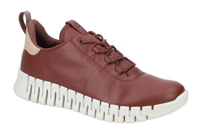 Ecco Schuhe GRUUV rot Damenschuhe bequeme Schnür-Halbschuhe 21820360795 NEU