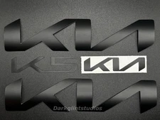 2022–2026 Kia K5 Emblem Overlay Vinyl Decal Fits LXS GT GT-Line LX Custom