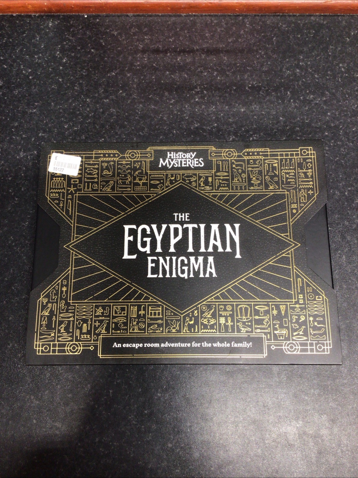 The Egyptian Enigma Escape Room Challenge History Mysteries Family Board Game