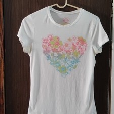 Old Navy Womens S White Cotton Knit Crew Neck...