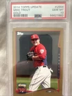 ~PSA 10 GOLD TOPPS UPDATE 2014 MIKE TROUT LOW POP TOUGH CARD POPULAR BRAND $$$$