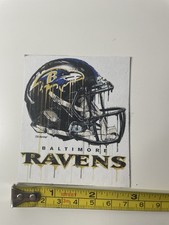 Baltimore Ravens helmet art  