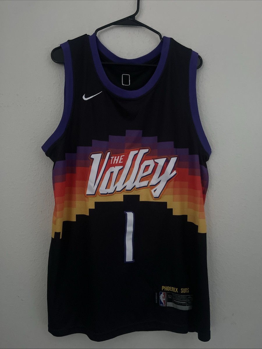 Nike NBA Phoenix Suns #1 Devin Booker Jersey Name Number All