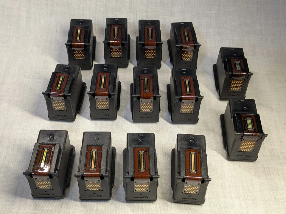 18 cartuchos de tinta vacíos OEM Canon y HP 240XL 241XL 63XL virgen nunca recargados Foto 4 de 4