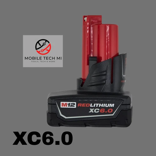 Genuine MіІwaukеe M12 12V RedLithium XC6.0 6.0 Ah Battery 48-11-2460 OEM