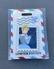 Disney Destination D23 WDI MOG Mickey's of Glendale Park Stamps Cinderella Pin
