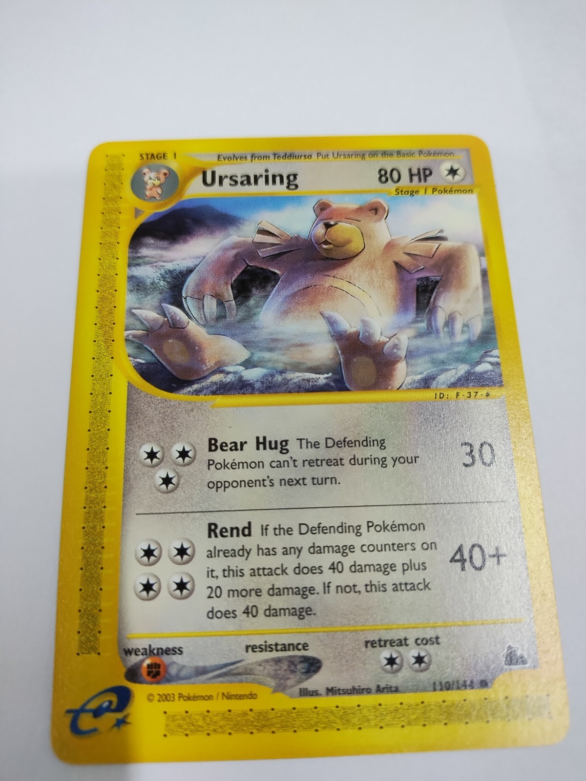 MINT Ursaring 110/144 Common Skyridge Pokemon
