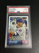 2015 Topps Kris Bryant RC Close Up #616 PSA 10 Cubs