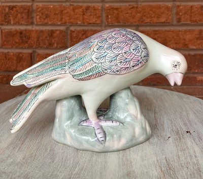 Vintage 1950 s WBI Ceramic Porcelain Dove Pigeon Bird China Hand Painted