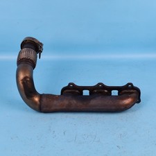 Audi A6 4G C7 3.0 BiTDI Abgaskrümmer links 059253033BC Abgasrohr CGQB Orig. PL1
