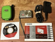 Casio EXILIM EX-Z1080 10.1MP 3x Optical Zoom Silver Digital Camera