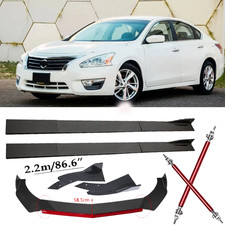 Front Bumper Rear Lip Spoiler Splitters Body Kit For Mazda 3 5 6 Mx3 5 Carbon