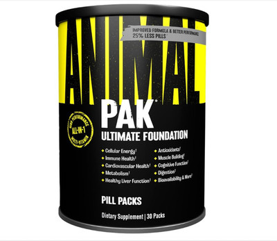 Universal Nutrition ANIMAL PAK 30 Packs Multivitamin UPDATED FORMULA!