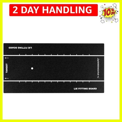 Heavy Duty Golf Club Lie Fitting Board, Textured Surface Training Aid for Ind...