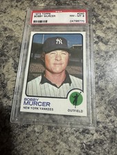 1973 Topps Bobby Murcer #240 PSA 8 Pack Fresh Yankee Favorite Nrmt/Mint Cond.
