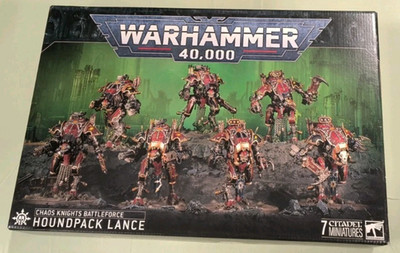 Warhammer 40k Chaos Knights Battleforce Houndpack Lance