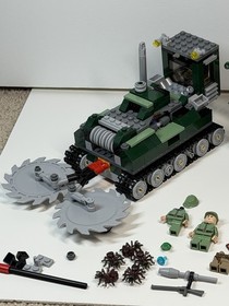 2008 LEGO #7626 Indiana Jones Set JUNGLE CUTTER  - INCOMPLETE