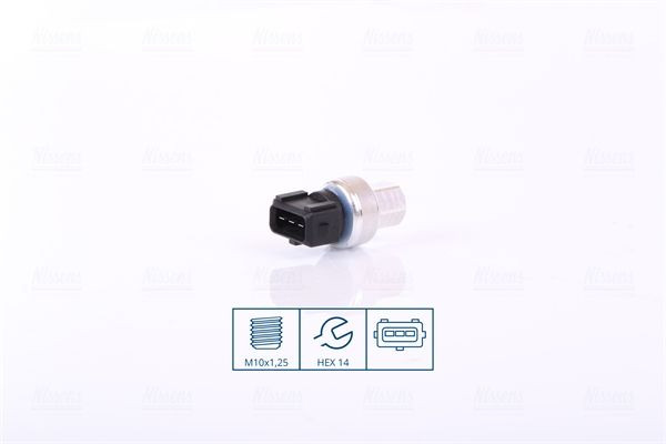 Nissens 301067 Druckschalter, Klimaanlage FüR Volvo-image