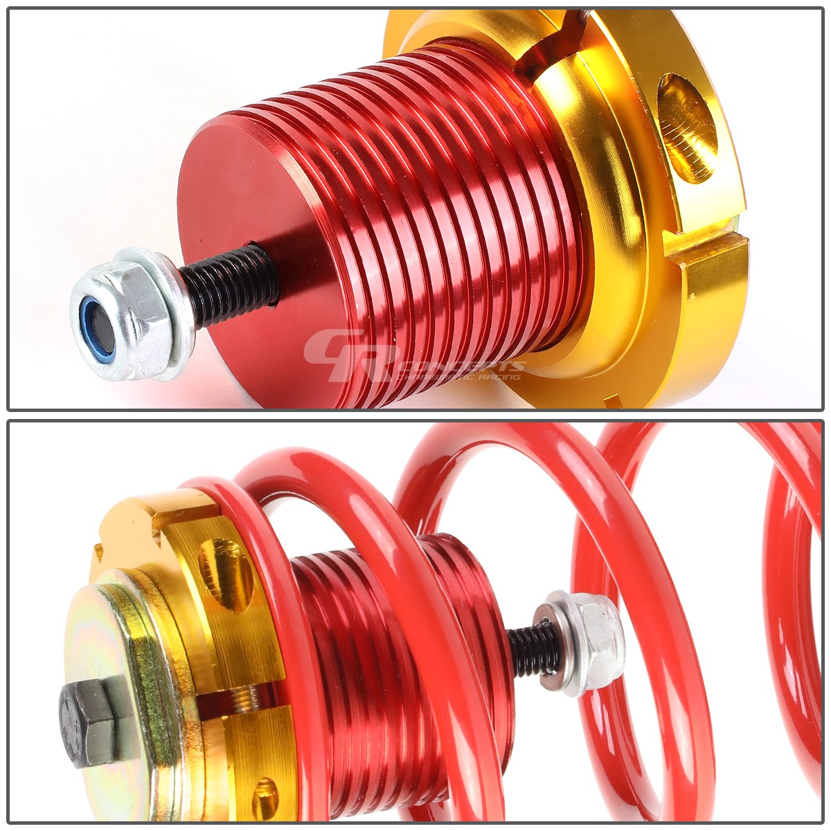 パーツ Adjustable Coilover Suspension Set (Red) 1
