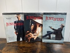 Justified Seasons 1,2,3 Series DVD Set - Timothy Olyphant, Walton Goggins