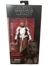 Hasbro Star Wars Black Series Clone Commander Obi-Wan Kenobi Figure New 6